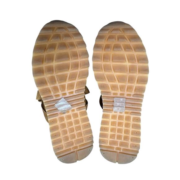 Free People Chapmin Espadrille Sneakers Womens 38/7.5 Pink Brown Bows Balletcore - Picture 9 of 11